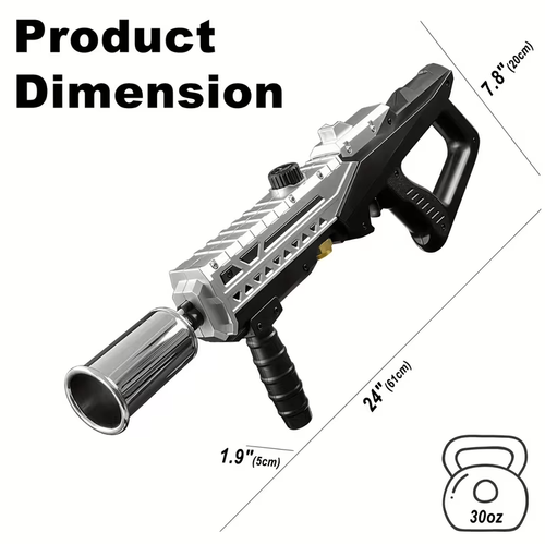 Propane grill torch with adjustable flame