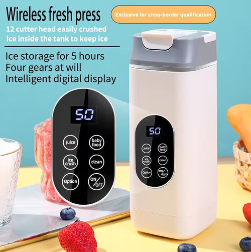 Portable rechargeable blender