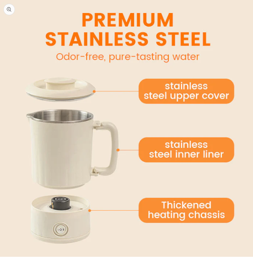 Portable Foldable Electric Kettle