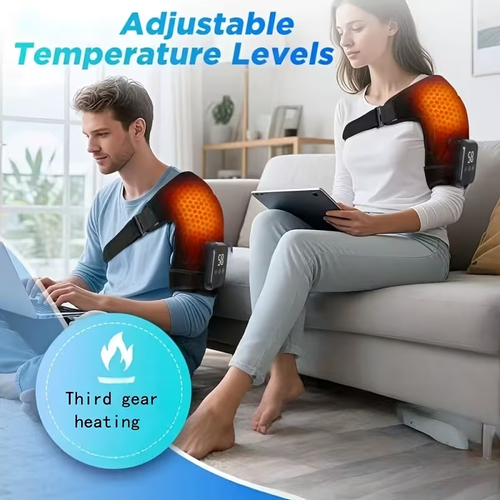 Portable shoulder massager