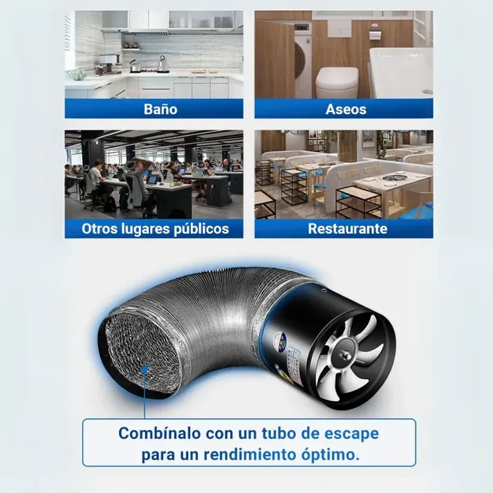 Silent air extractor