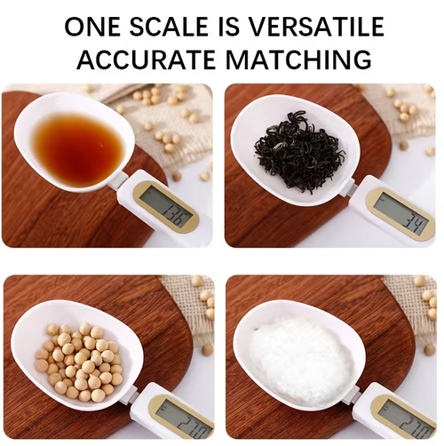 Smart digital display spoon scale