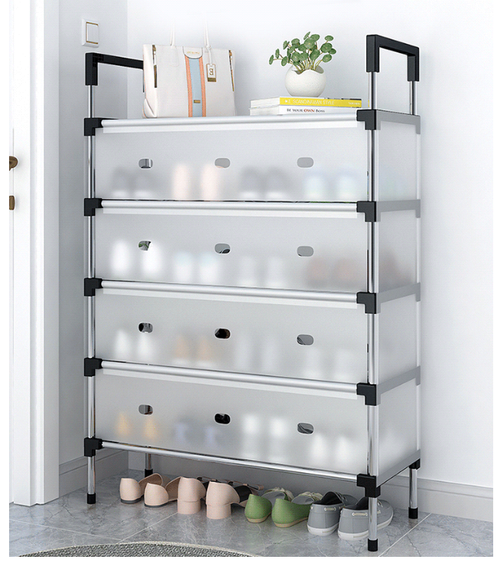 Space Saving Multi-Layer Dustproof Shoe Rack