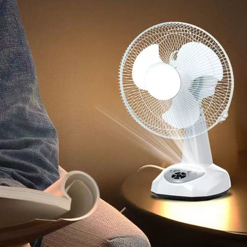 Multifunctional solar-powered fan