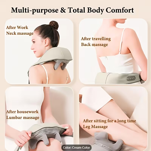 USB Rechargeable Heated Deep Tissue Massager