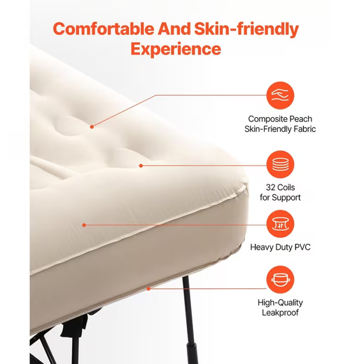 Foldable air mattress