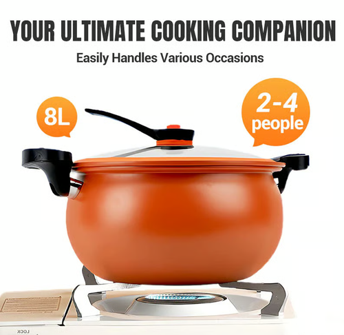 🧑‍🍳Chef's Picks🏆Multifunctional Large Capacity Non-stick Pressure Cooker