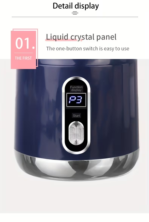 Portable multi-functional electric mini juicer