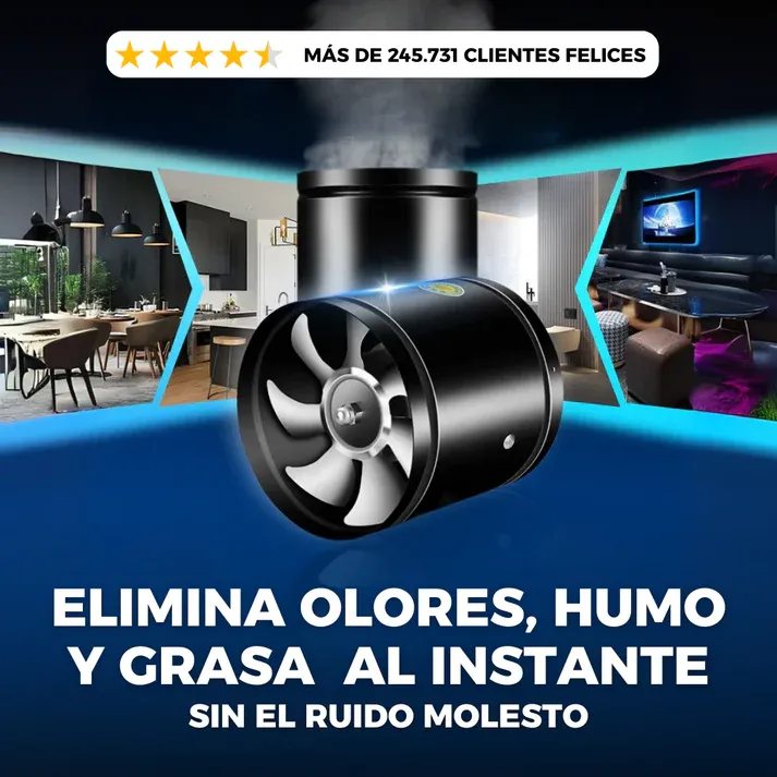 Silent air extractor