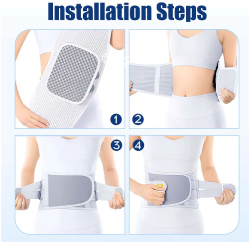 Corrective back support belt