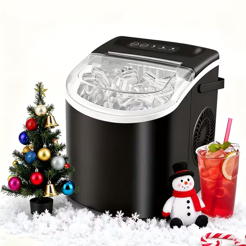 Portable mini ice maker
