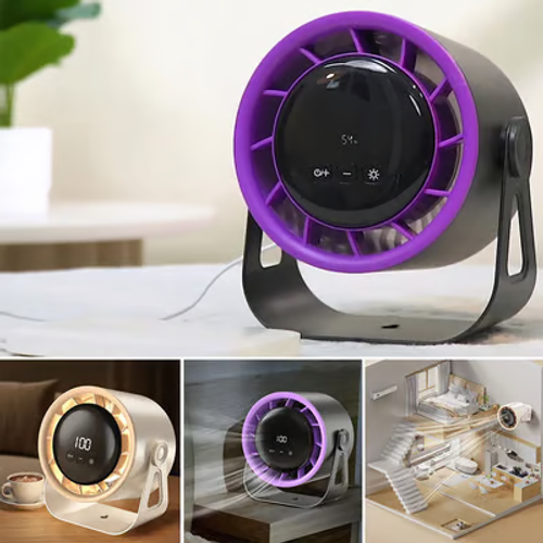 Portable Rechargeable Desk Fan