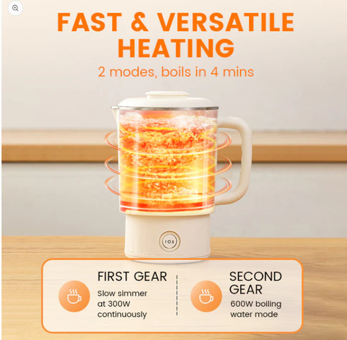 Portable Foldable Electric Kettle