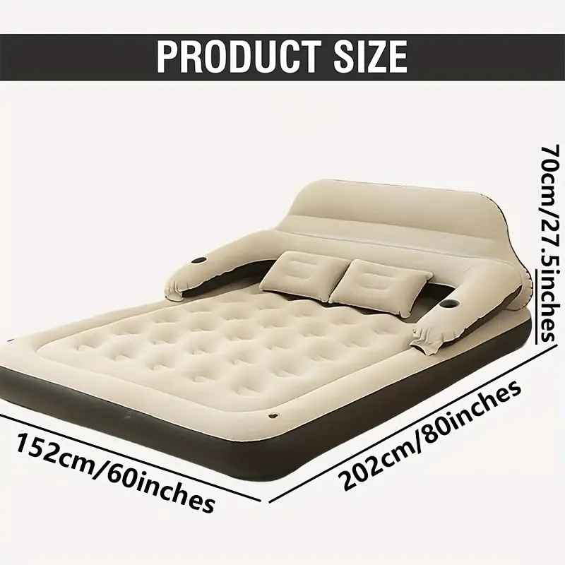 Luxurious Inflatable Air Mattress with Pump