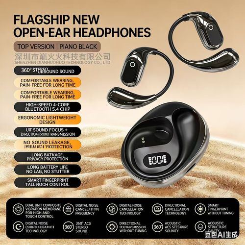 MS190 Translation Earbuds, Supports Real-Time Translation in 156 Languages With APP, Bluetooth 5.3 Earphones