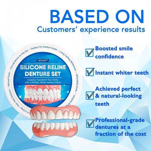 PerfectSmile™ 𝐒𝐢𝐥𝐢𝐜𝐨𝐧𝐞 𝐑𝐞𝐥𝐢𝐧𝐞 𝐃𝐞𝐧𝐭𝐮𝐫𝐞 𝐒𝐞𝐭