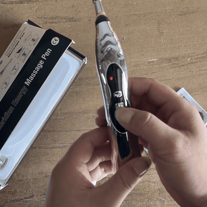 Rechargeable Electronic Massage Pen - 5 Head Types