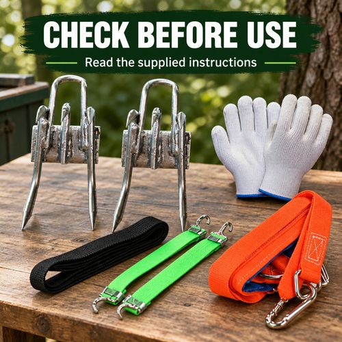 5-Claw Tree Climbing Kit