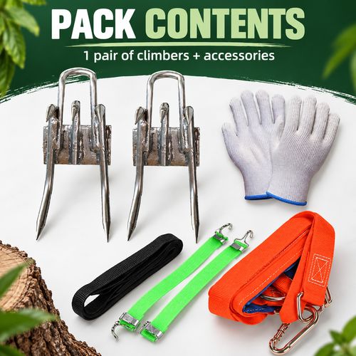 5-Claw Tree Climbing Kit