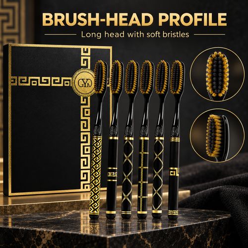 Long-Head Soft Toothbrushes
