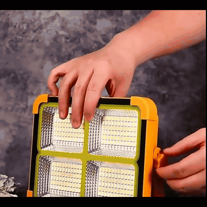 Solar Portable Floodlight - 5 Lighting Modes