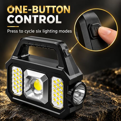 Solar Rechargeable Portable Work Light