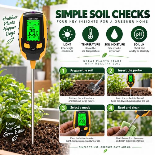 S-1 4-in-1 Digital Soil Tester
