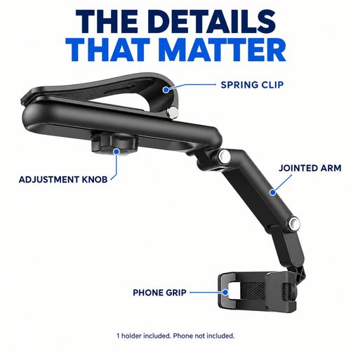 Adjustable Car Sun Visor Phone Holder