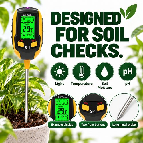 S-1 4-in-1 Digital Soil Tester