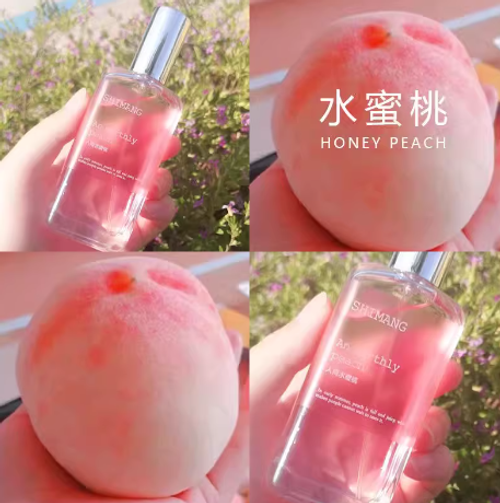 人間水蜜桃香水男女士持久淡香西柚清香型桃子味學生少女清新果味