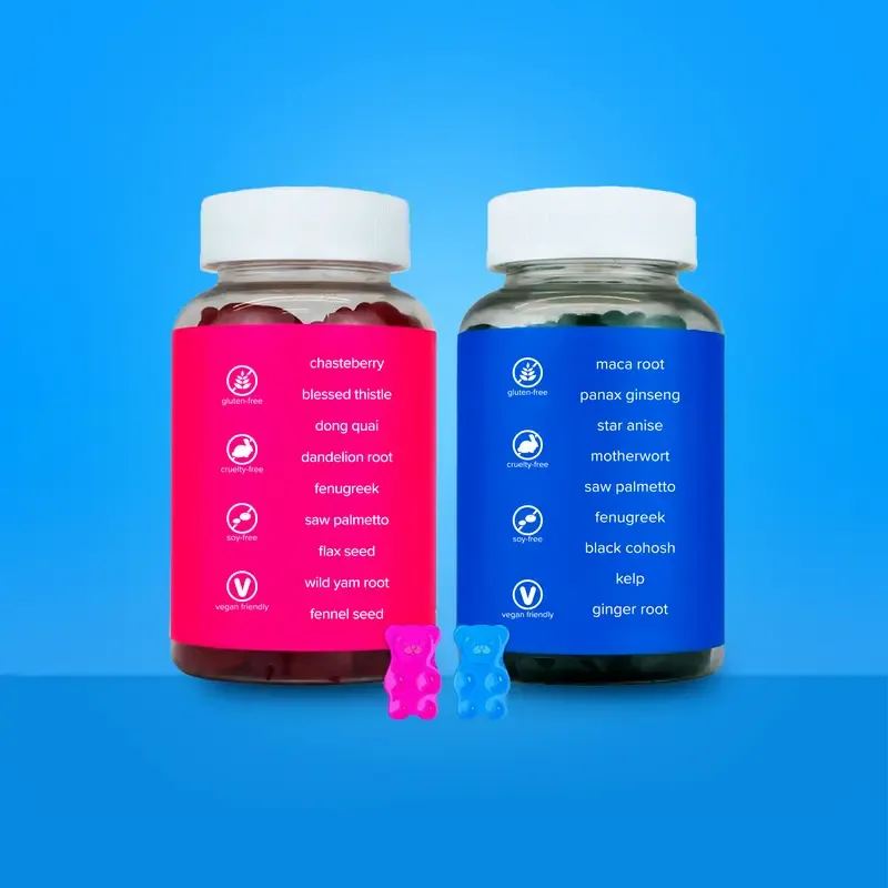 🍬 CBB Complete Women's Health Gummies Combo Pack | 16 Herbal Extracts + Vitamins A, C, E & B6 | Daily Essential + Curve Support | Berry Flavor | 1-Month Supply | 120 Gummies