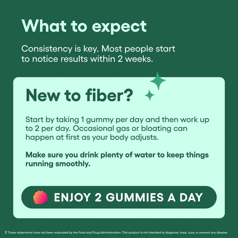 Physician Choice Fiber Gummies for Digestive Health & Regularity - HSA  FSA Eligible - No Sugar Added & Vegan - Daily Gummy for Adults