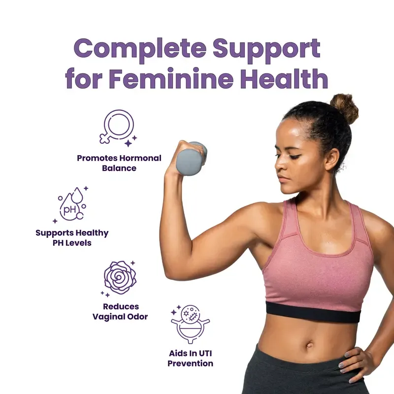 Her Fantasy Box Probiotics for Odor Control, Hormone Balance & V Health