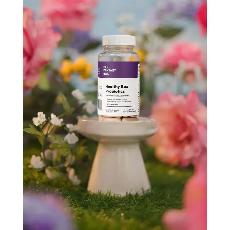 Her Fantasy Box Probiotics for Odor Control, Hormone Balance & V Health