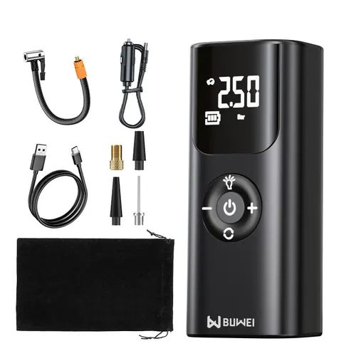 Portable car-mounted high-pressure inflatable air pump mobile phone power bank