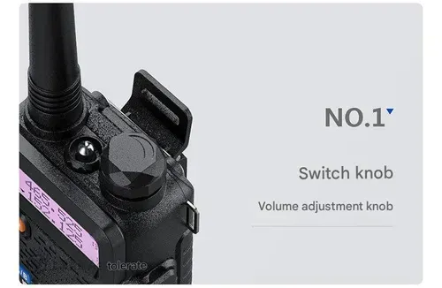 Baofeng UV-5R Walkie Talkie! High Power & Long Distance Transmission, Universal for Outdoor Road Trips Marine Vessel Use Commercial Use, Portable Handheld Design, Stable Communication in Complex Environments Free headphones