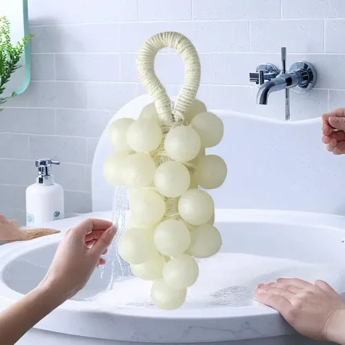 Handmade Soap Bar,Pearl Grape Bunches Bathing & Washing & Cleaning & Nourishing Gift Box Soap