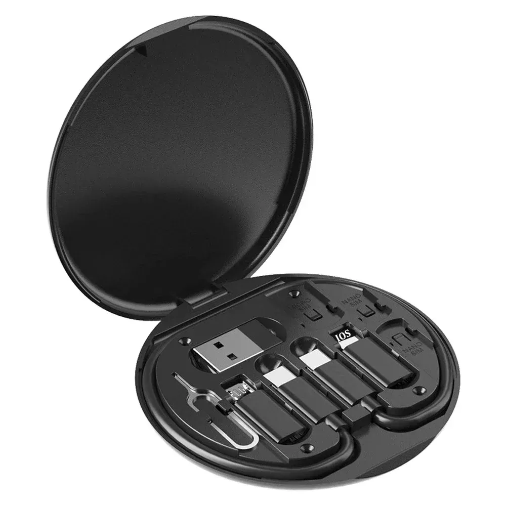 Multi USB Type C to C 60W Charging Adapter Cable Kit USB C to Lighting Conversion Set USB A  Type C to Micro Type CLighting
