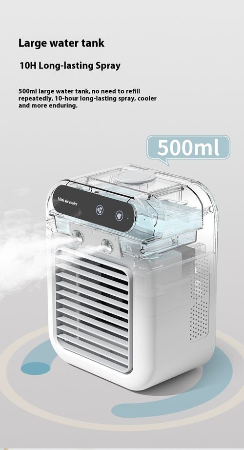 Desktop small air conditioner