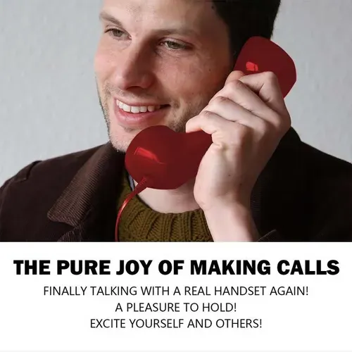 📞Retro Selection Phone Handset with Type-C Interface📞