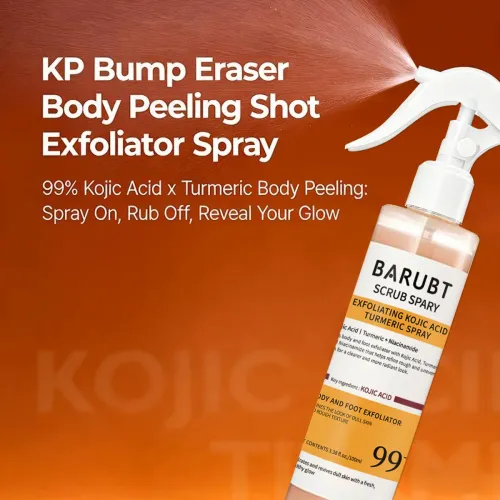 Exfoliating Serum: An exfoliating and brightening treatment for dull areas of the body