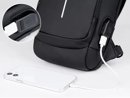SecureCharge Fashion Backpack – Anti-Theft with Password Lock & USB Charging Port