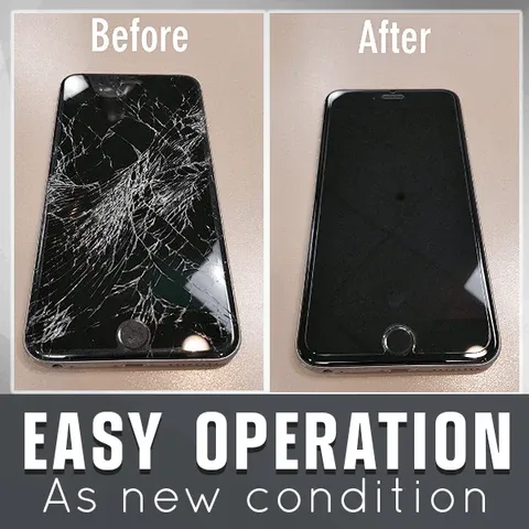 2 piece CRACKED GLASS REPAIR KIT