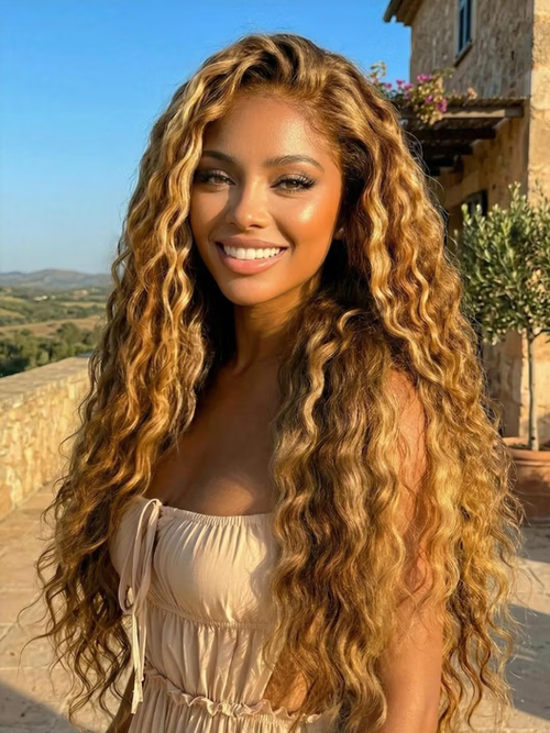 🙌🏾Women's long wavy wig