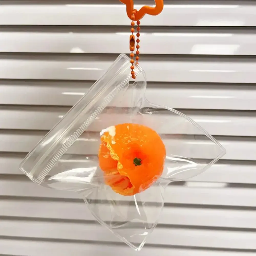 Soft Orange Anti-Stress Ball Simulated Fruit Stress Relief Toy Slow Rebound Decompression Pinch Toy for  Relax