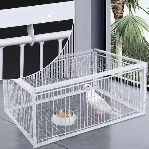 AutoTrap Bird Cage - Entry Only, No Exit, With Base🎄🔥⏰✨