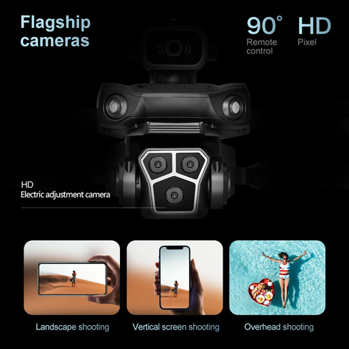 🚁 4K HD Camera Drone – Perfect for Travel, Photography & Gifting 📦 Foldable · Easy to Fly · Long Battery Life