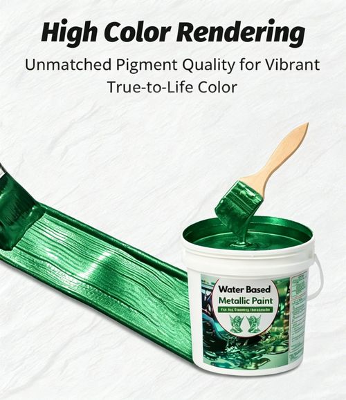 Water-based paint, electroplated blue