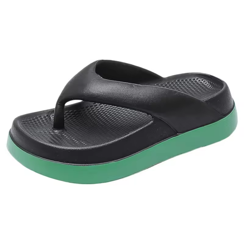 Summer New  Thick Bottom EVA Clog Slippers Casual round Toe Beach Sandals Comfortable Indoor Slippers Fashionable