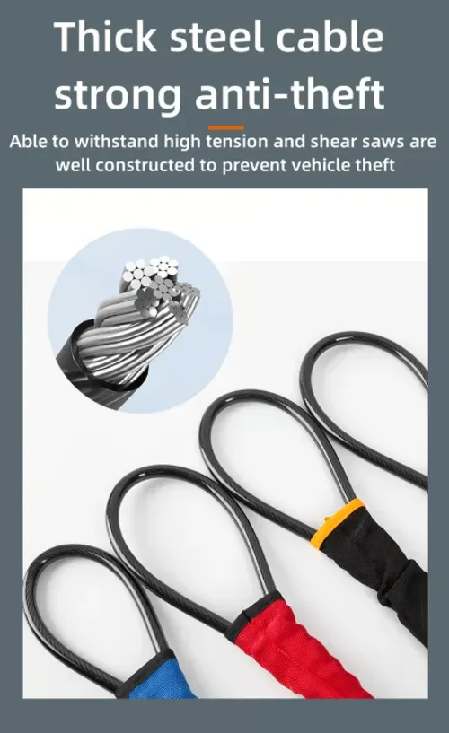 🚗Car Steering Wheel Lock Seat Belt Lock Anti-Theft Device